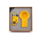 Parmida 3 Torch Sarı Çakmak Sarı Tekli Küllük İkili Puro Seti