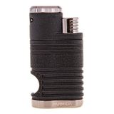 Parmida 4 Torch Pürmüz Siyah Puro Çakmağı - TR3494