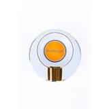 Parmida Beyaz-Gold Porselen Tekli Puro Küllüğü - TR8279