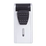 Parmida Çift Torch Pürmüz Gümüş Metal Puro Çakmağı - TR7921