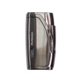 Parmida Çift Torch Pürmüz Gunmetal Metal Puro Çakmağı - TR9208