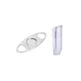 Parmida Gümüş Üç Torch Pürmüz Çakmak Ve Metal Kesici Set - PRMDPKT2