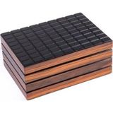 Parmida Humidor Puro Saklama Kutusu - Siyah/Kahverengi 0165