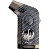 Parmida Karbon V Cut Tek Torch Puro Çakmak PCM0972 - Desenli - renk