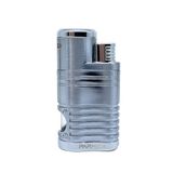 Parmida Premium 4 Torch Jet Alevli Puro Çakmağı – Gümüş Gri