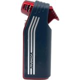 Parmida Tek Torch Jet Alev Pipo Çakmağı Dahili Pipo Kaşığı - Kırmızı/Siyah