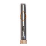 Parmida Tek Torch Pürmüz Delicili Gümüş Metal Puro Çakmağı