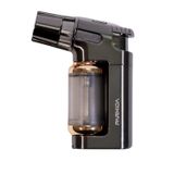 Parmida Tek Torch Pürmüz Gümüş Masa Tipi Metal Puro Çakmağı - TR9247