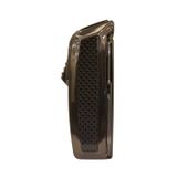 Parmida Tek Torch Pürmüz Gunmetal-Karbon Desenli Dahili Puro Makaslı Metal Puro Çakmağı - TR7957