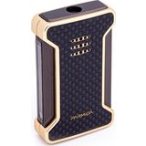 Parmida Tek Torch Pürmüz Karbon Desenli Gold Puro Çakmağı