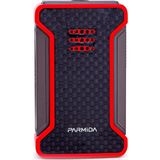 Parmida Tek Torch Pürmüz Karbon Desenli Kırmızı Puro Çakmağı