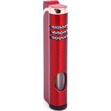 Parmida Tek Torch Pürmüz Kırmızı Metal Puro Çakmağı
