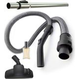 Parmis Philips Uyumlu FC 8140 Easy Life Süpürge Çelik Telli Hortumu Emici Başlık Teleskopik Boru
