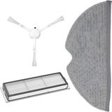 Parmis Xiaomi Uyumlu Vacuum Mop 2C Robot Süpürge Hepa Filtre Yan Fırça Mop Bez