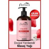 Parnassos Doğal Çilek Ve Yasemin Özlü Ve White Benzersiz Afrodizyak Etkili Aromaterapi Masaj Yağı Seti 300 Ml