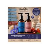 Parnassos Mavi Anemon & Granada Çiçeği Doğal Masaj Yağı Seti 150 ml + 150 ml | Aromaterapi Masaj Yağı | Nemlendirici Çiftli Set
