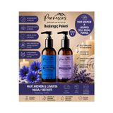 Parnassos Mavi Anemon & Lavanta Doğal Masaj Yağı Seti 150 Ml + 150 Ml | Aromaterapi Masaj Yağı | Nemlendirici Çiftli Set