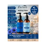 Parnassos Mavi Anemon & Okyanus Esintisi Doğal Masaj Yağı Seti 150 Ml + 150 Ml | Aromaterapi Masaj Yağı | Nemlendirici Çiftli Set