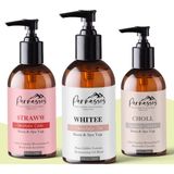 Parnassos Parnassos doğal Çilek + Çikolata + Whiteve Afrodizyak Etkili Aromaterapi Masaj Yağları Seti 150 ml