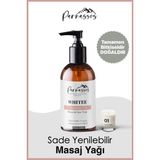 Parnassos White Natural Yasemin Özlü + Çikolata Aromalı Masaj Yağı Seti 150 ml