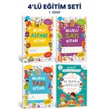 Parodi Yayınları 1. Sınıf İlk Okuma Yazma Eğitim Seti – 10 Kitaplık Okuma Seti + Oluklu Alfabe, Sayı ve Yazı Kitabı – 4’lü Set
