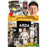 Parodi Yayınları Arda Futbol Kitabı Hediyeli Set - Bileklik, 3D Biblo, Maske, Maç Kornası, Anahtarlık, Dev Poster, 10 Kart, Sticker Hediyeli