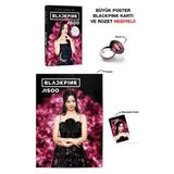 Parodi Yayınları Blackpink Jisoo - K-Pop Yıldızları Ciltsiz Türkçe Kitap 104 Sayfa Hediye Poster ve Rozet