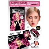 Parodi Yayınları Blackpink Rose Biyografi Kitabı - Bileklik, Maske, Dev Poster, Rozet, Blackpink Kartı Hediyeli Set