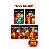 Parodi Yayınları Galatasaray Futbolcu Kitapları 5’li Set Poster Hediyeli