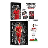 Parodi Yayınları Hakan Çalhanoğlu - Sahanın Yıldızları - Hareketli Kart - Dev Poster - Futbolcu Kartı Ve 3D Biblo Hediyeli!