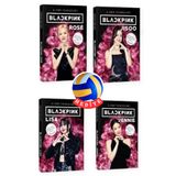 Parodi Yayınları K-POP Yıldızları Blackpink 4 Kitap Set (Voleybol Topu Rozet ve Poster Hediye)