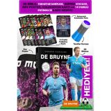 Parodi Yayınları Kevin De Bruyne Futbolcu Kitabı - Maç Kornası, 3D Biblo, Dev Poster, Sticker, 14 Kart ve Koleksiyon Kartı Hediyeli