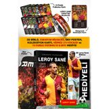 Parodi Yayınları Leroy Sane Futbolcu Kitabı - Bileklik, 3D Biblo, Dev Poster, 10 Futbol Kart ve Koleksiyon Kartı Hediyeli Set