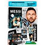 Parodi Yayınları Messi Futbolcu Kitabı - Bileklik, Maske, 3D Biblo, Dev Poster, Hareketli Kart ve 8'li Kart Hediyeli Set