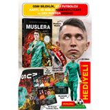 Parodi Yayınları Muslera Futbolcu Kitabı - Maske, Bileklik, 3D Biblo, Dev Poster, Hareketli Kart, 6'lı Futbolcu Kartı Hediyeli Set