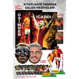 Parodi Yayınları Osimhen, Icardi 2li Set Futbolcu Kitabı - 3D Biblo, 12li Kart, Dev Poster, Hareketli Kart, Hediyeli