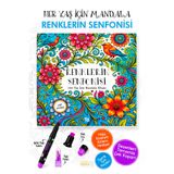 Parodi Yayınları Renklerin Senfonisi – Her Yaş İçin Mandala | 96 Sayfa | Çek-Kopar Mandala Kitabı | Yıldız Kalem Hediyeli!