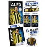Parodi Yayınları Sahanın Yıldızları Alex Kitabı Poster + Solo Test Hediyeli Set