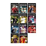 Parodi Yayınları Sahanın Yıldızları RONALDO - İCARDİ ( Poster Sticker Futbolcu Kartı Hediyeli ) Toplam 11 KİTAP