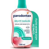 Parodontax 500 ml Nane Ferahlığı Ağız Bakım Suyu Uzun Süre Etki ve Ferah Nefes Sağlar