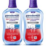 Parodontax Diş Eti Güçlendirme ve Koruma Ağız Bakım Suyu Ferah Nane 500 ml (2 paketi)