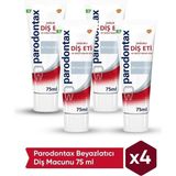 Parodontax Diş Macunu 4 Kat Etkili Beyazlatıcı Formül 4x75 ml Nane Aromalı