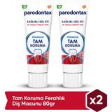 Parodontax Diş Macunu Sağlıklı Diş Eti ve Güçlü Dişler Ferah Nane Aromalı 2×50 ml İngiltere