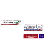 Parodontax Orijinal Günlük Florürsüz 75 ml ve Diş Eti Bakımı Tam Koruma 75 ml Diş Macunu