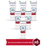 Parodontax Tam Koruma Diş Macunu 80 Gr 6 Adet Ekstra Ferahlık Sağlıklı Diş Eti İçin - 1