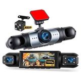 Pars 4 Lens 3.18" IPS Ekran G-Sensör Üç Kamera ve Geri Görüş Kameralı Araç Kamerası