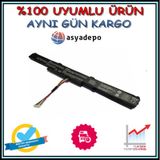 Pars Asus K751S K751SJ K751SV Notebook Batarya