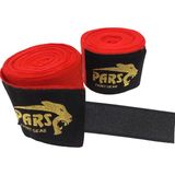 Pars Boks Kickboks Muay Thai Bandajı 5 Metre - Standart - Kırmızı