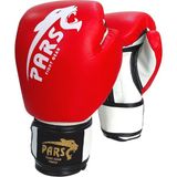 Pars Force Kırmızı Boks & Kick Boks Eldiveni Suni Deri Antrenman İçin 12 oz Özellikli