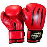 Pars Panter Boks Kick Boks Muay Thai Eldiveni Kırmızı